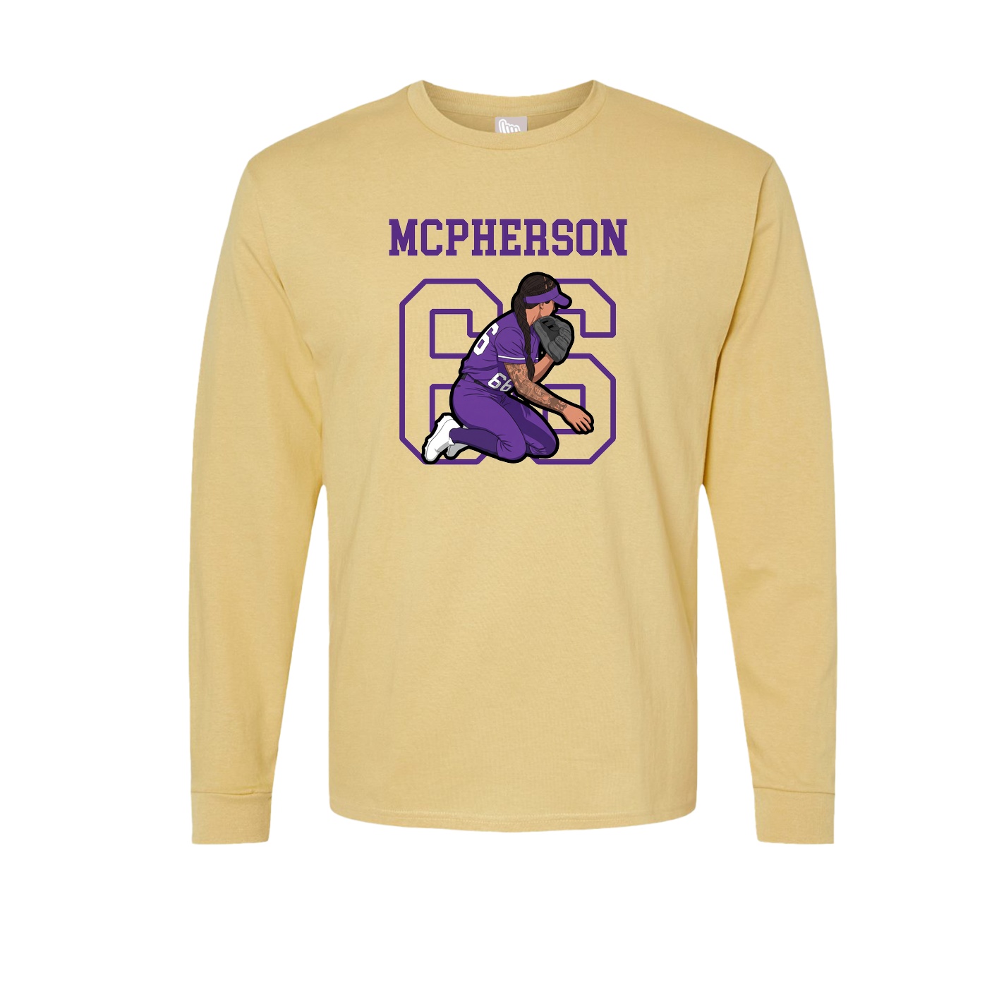 Long Sleeve Tee — Shirsey in Vegas Gold