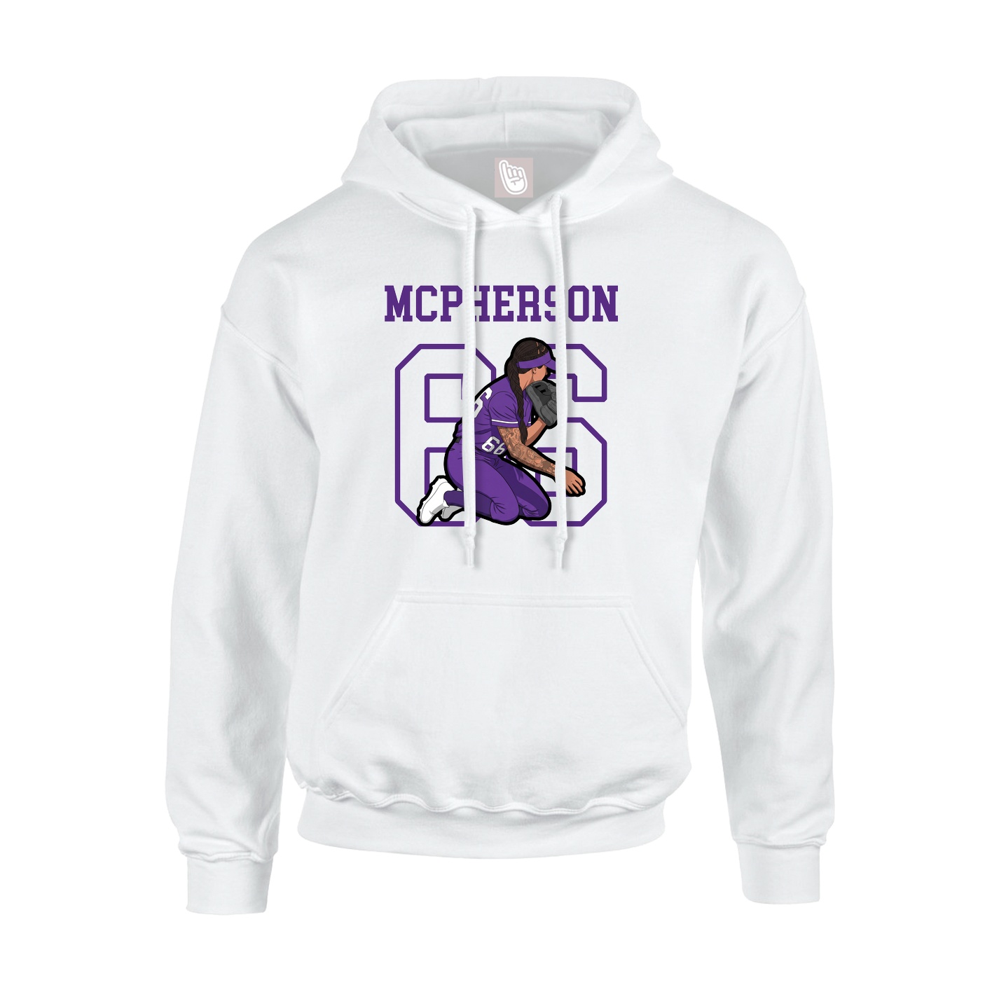 Youth Hoodie — Shirsey in White