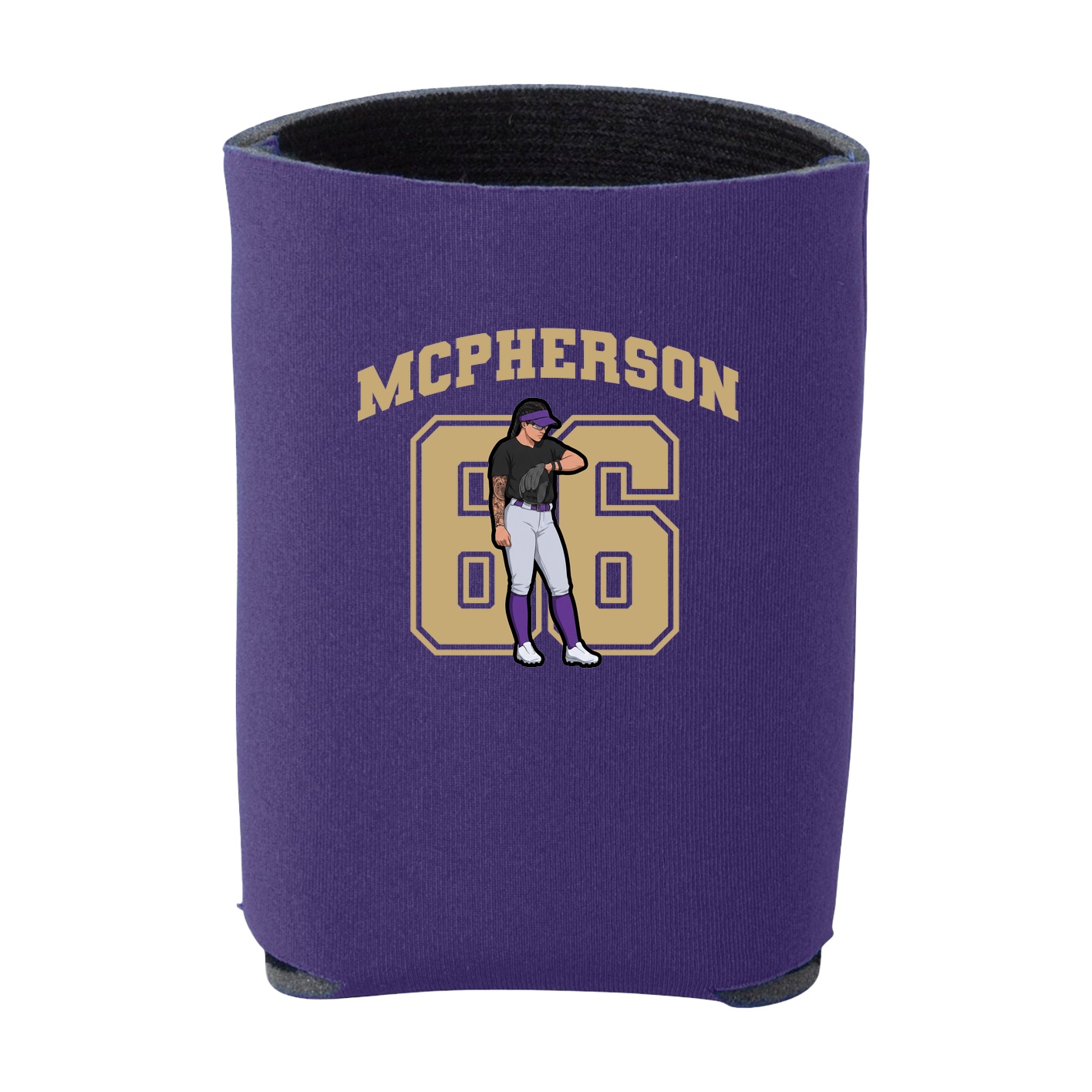 Can Holder — Number in Purple