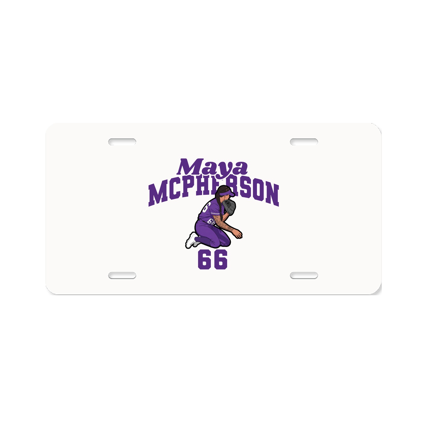 License Plate — Signature Arch in Classic