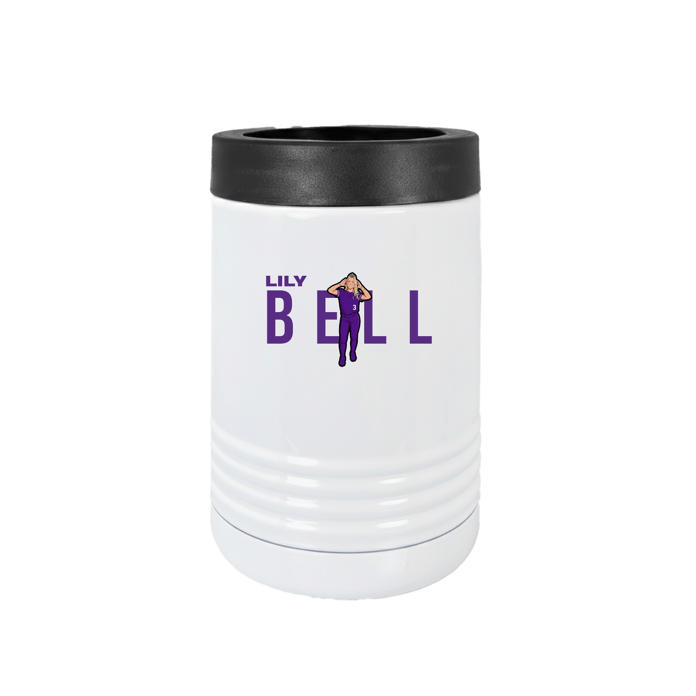 Beverage Holder — Player Name in White
