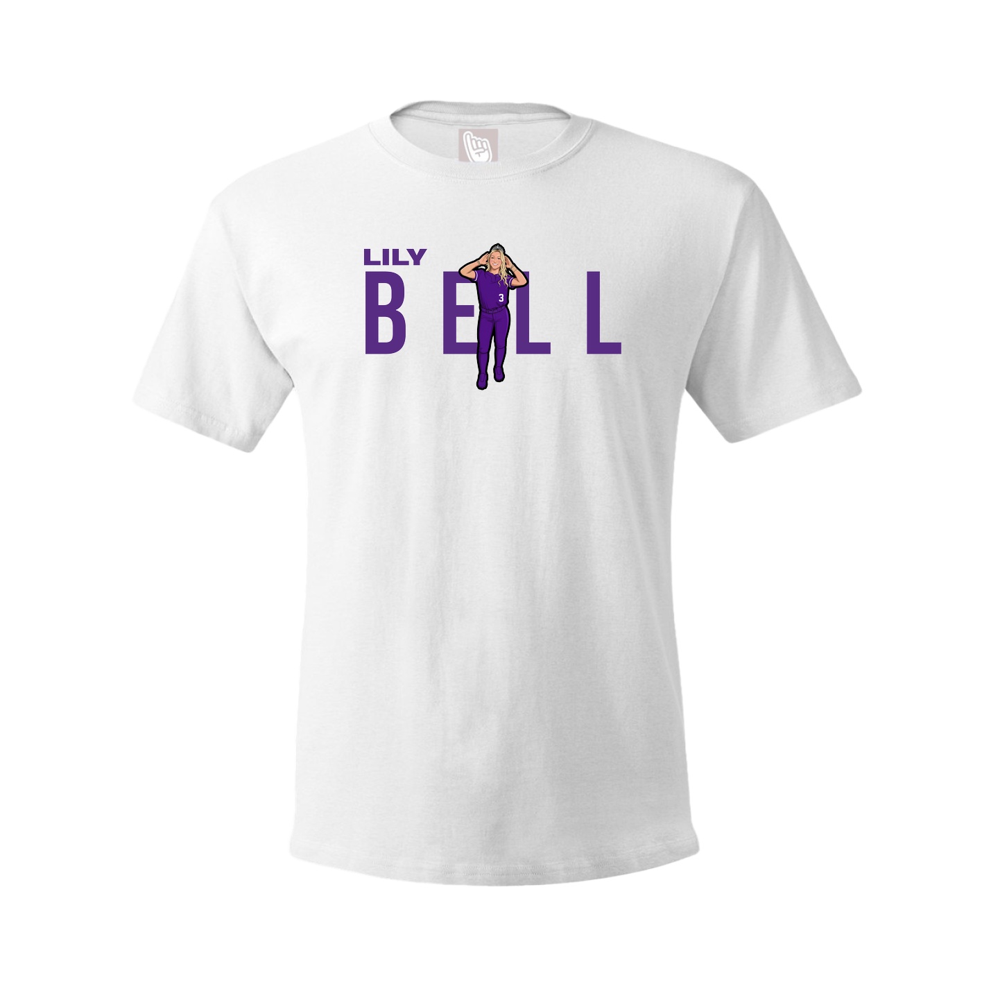 Tee — Player Name in White
