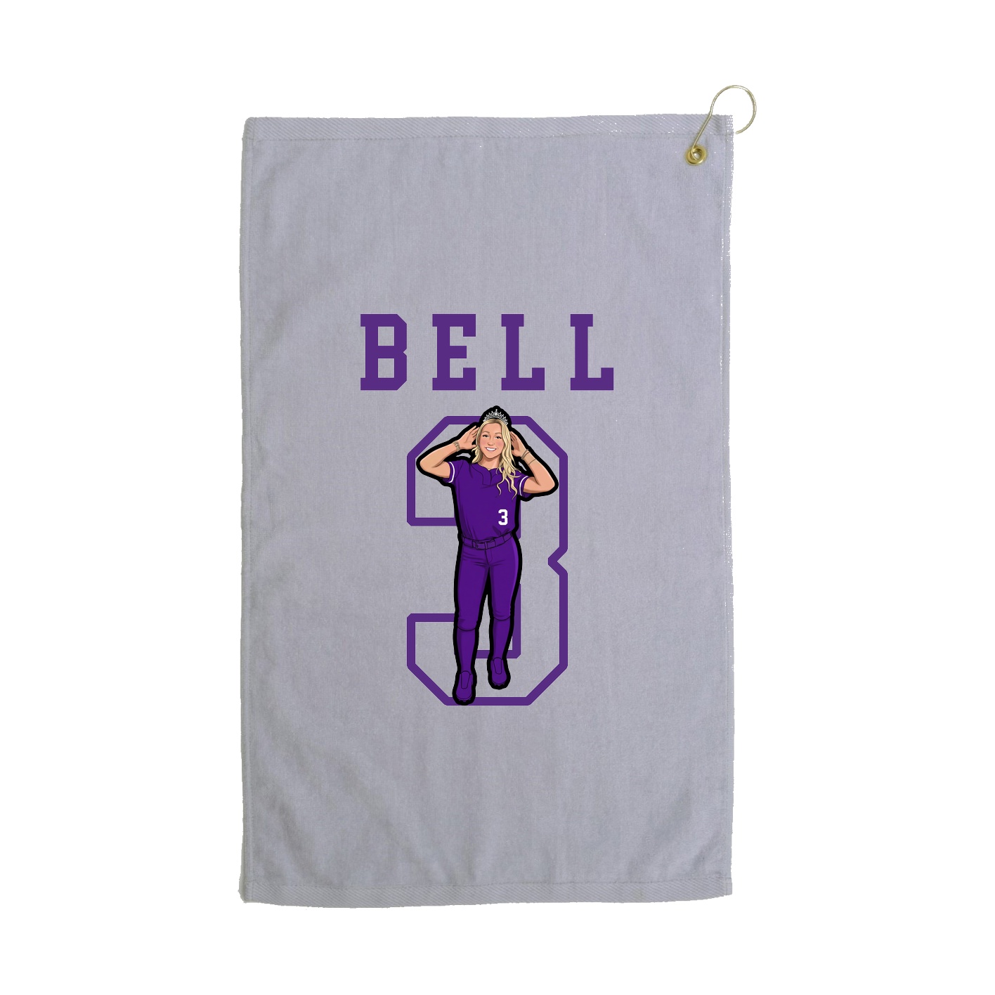 Golf Towel — Shirsey in Grey