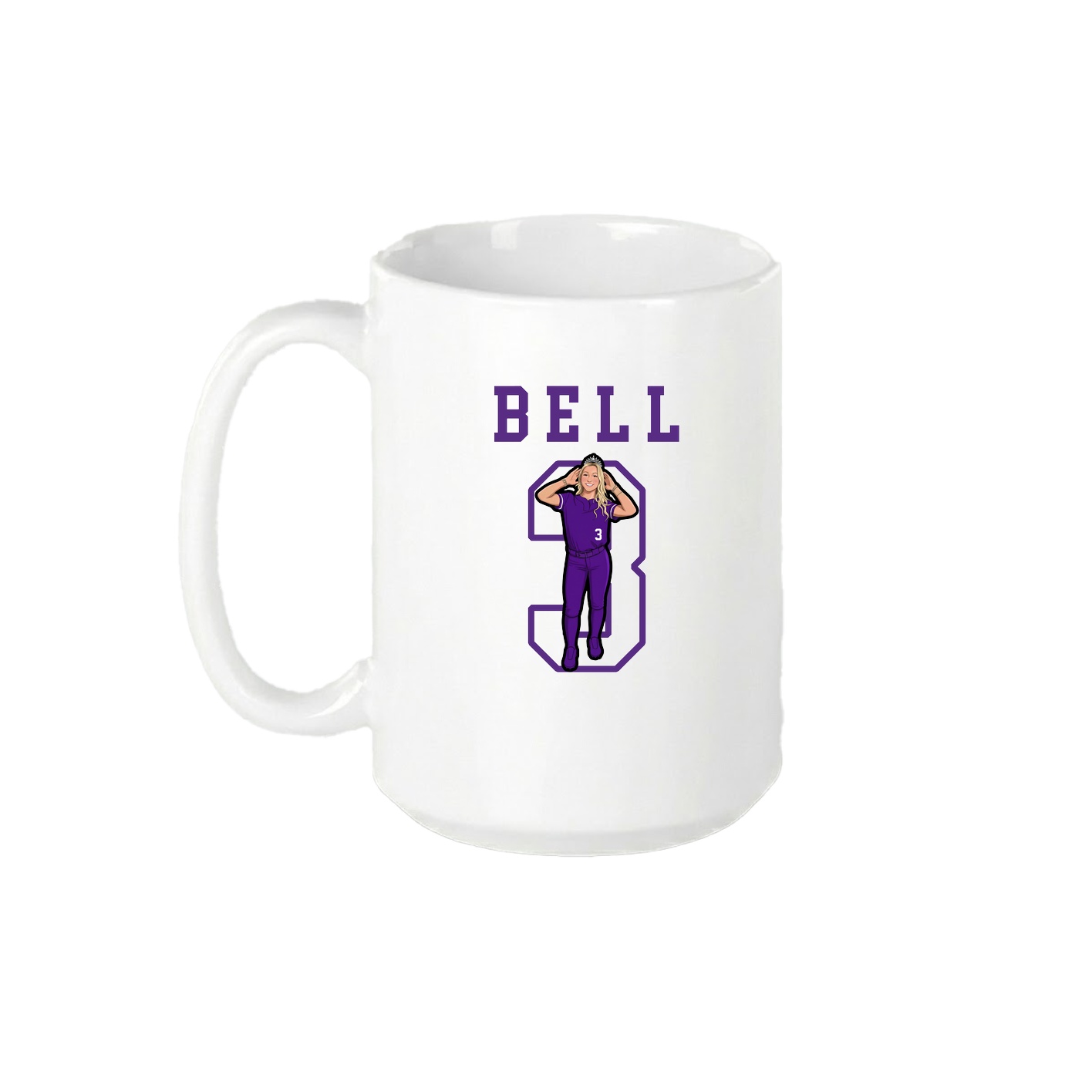 15oz Coffee Mug — Shirsey in White