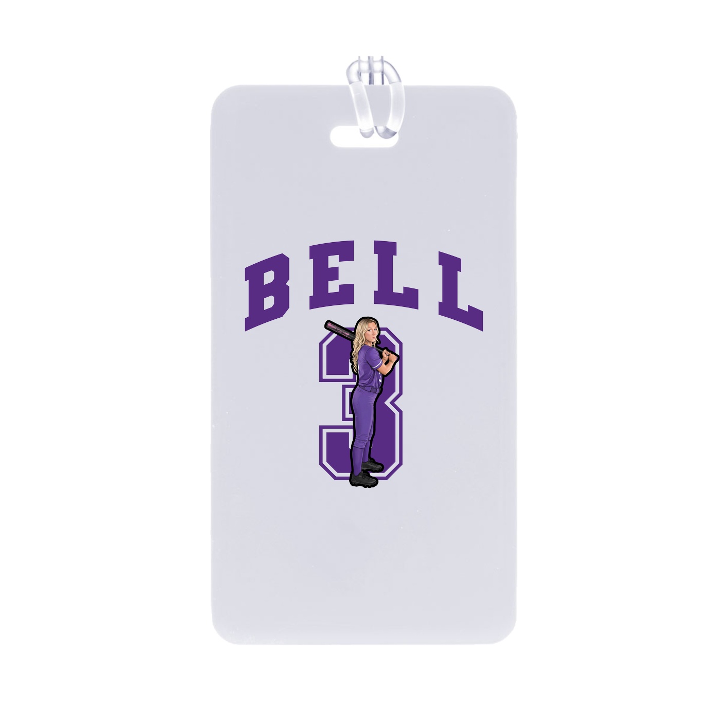Bag Tag — Number in Classic