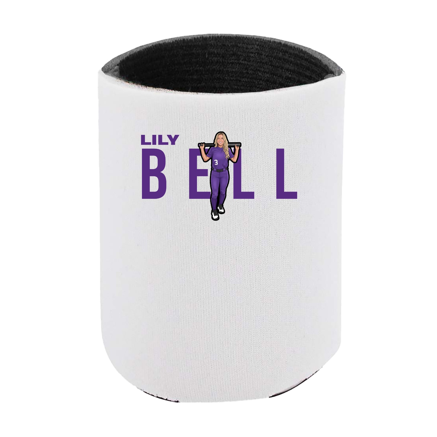Can Holder — Player Name in White