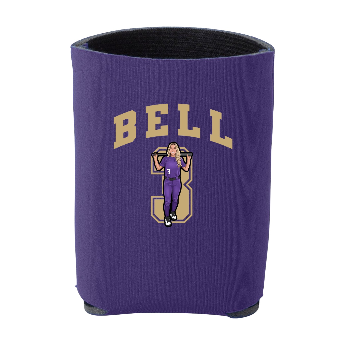 Can Holder — Number in Purple