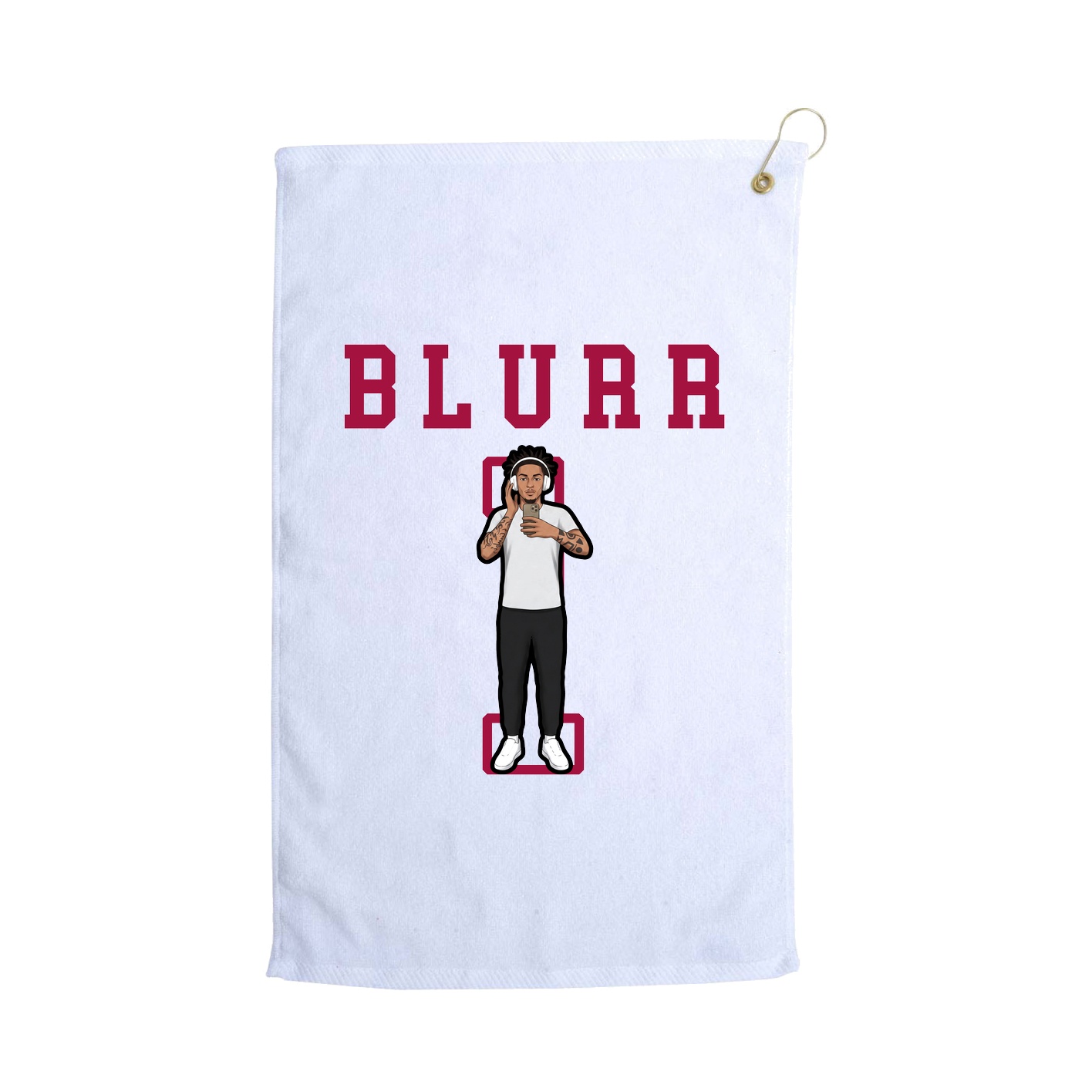 Golf Towel — Shirsey in White