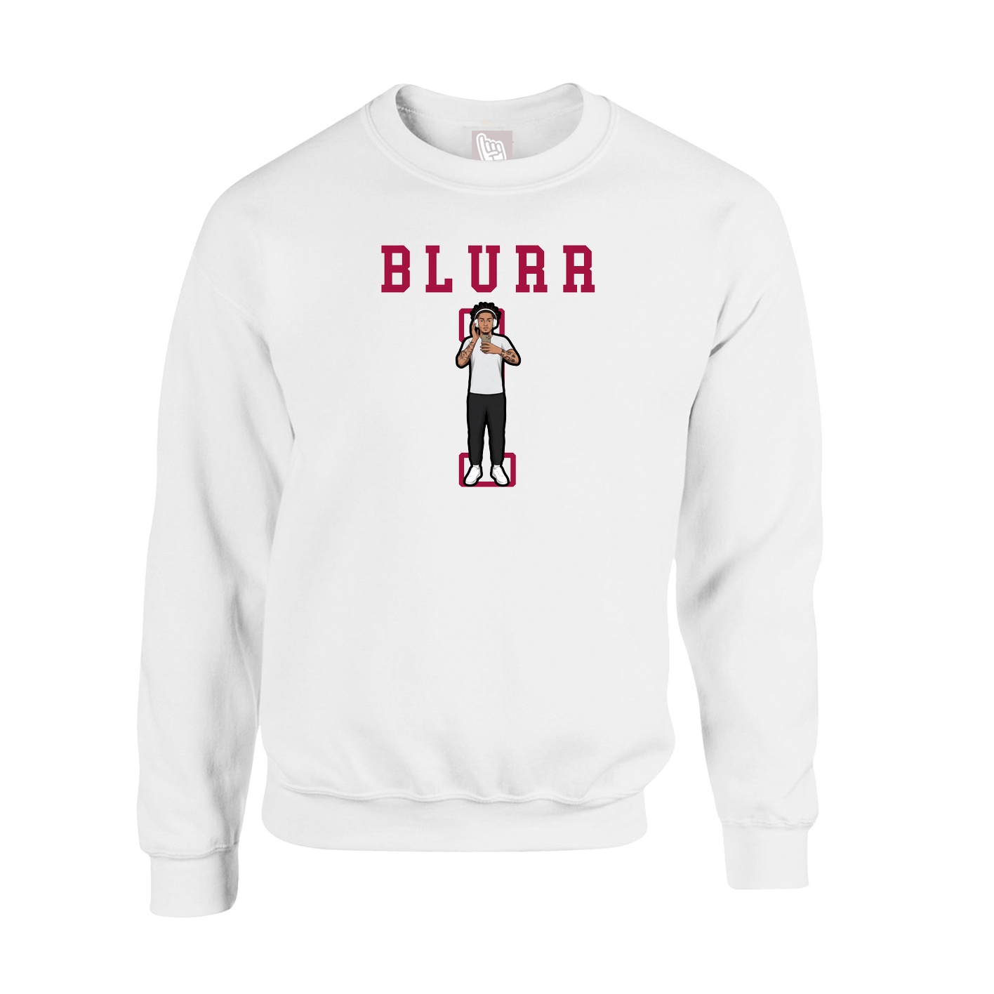Fleece Crew — Shirsey in White