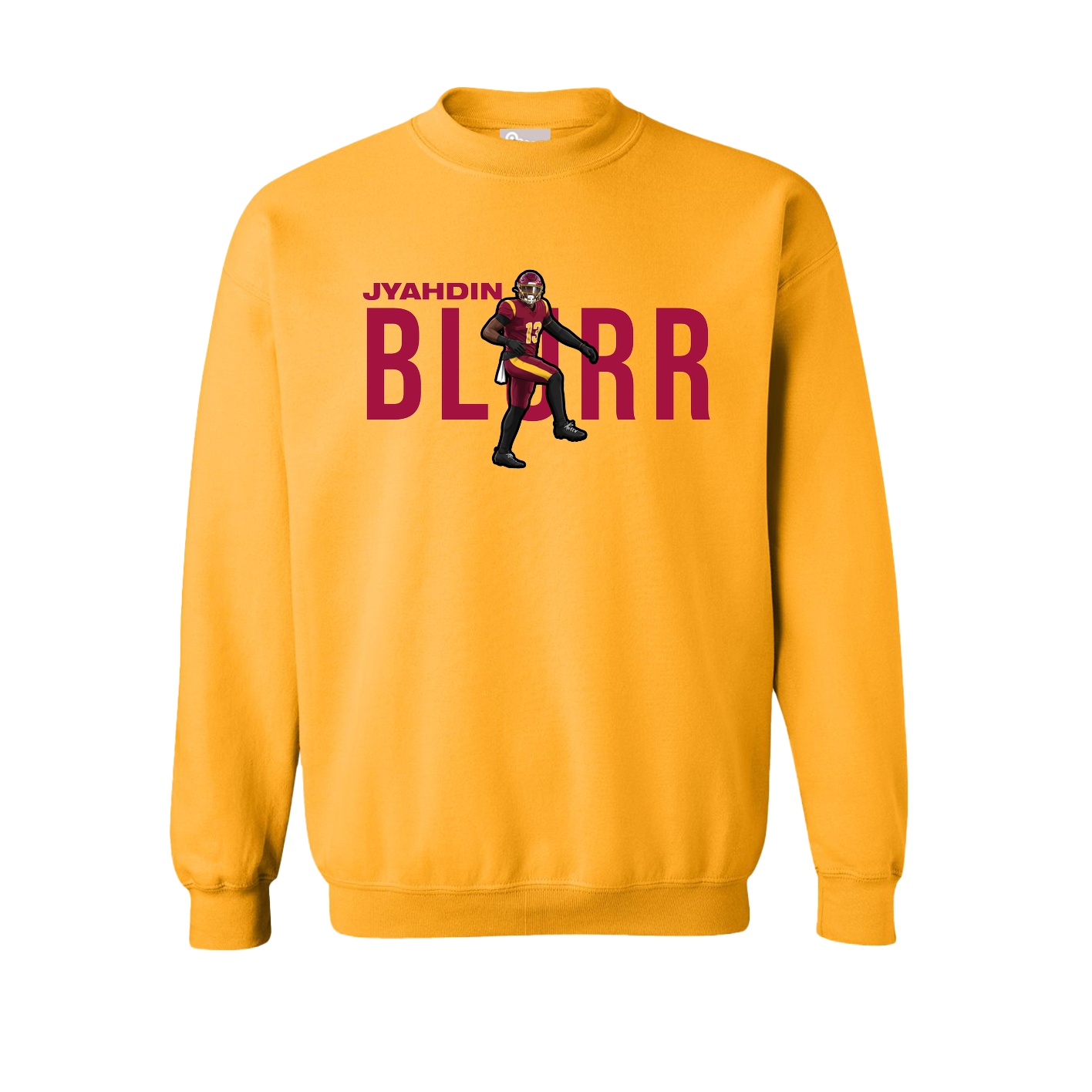 Fleece Crew — Player Name in Gold