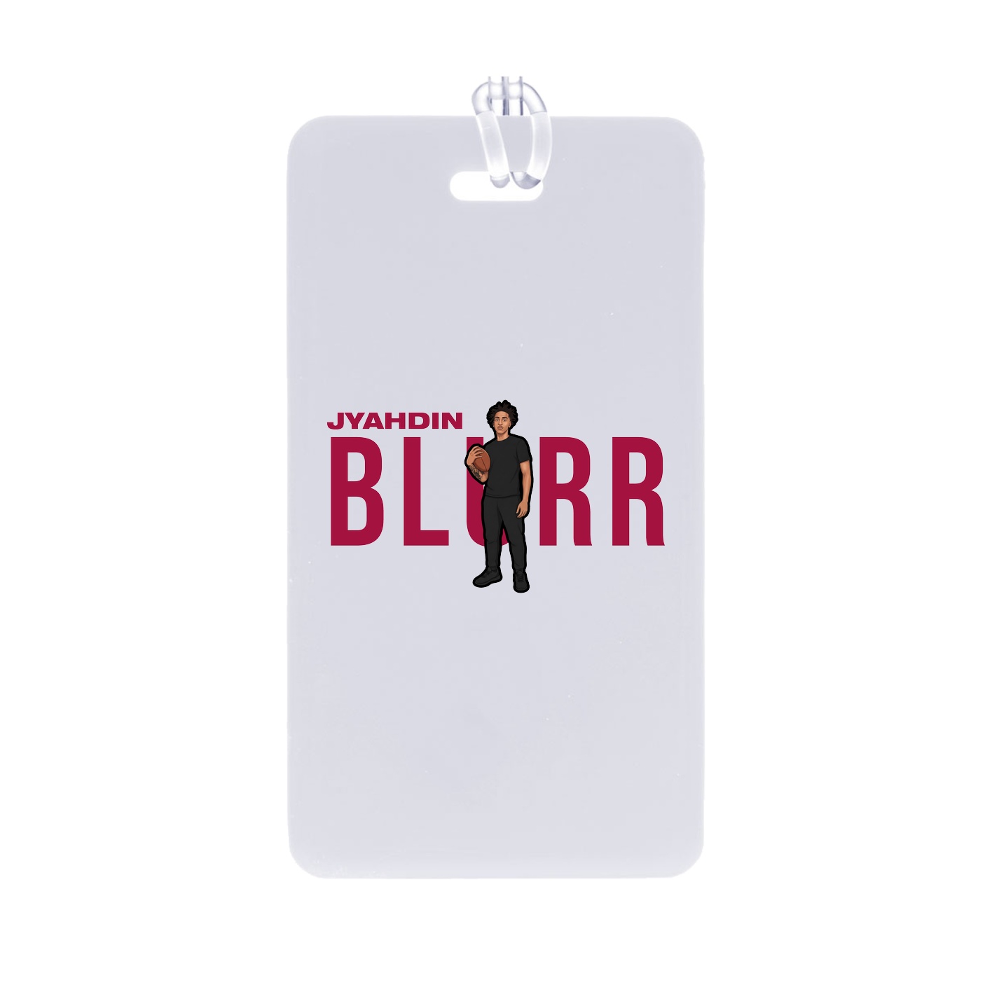 Bag Tag — Player Name in Classic