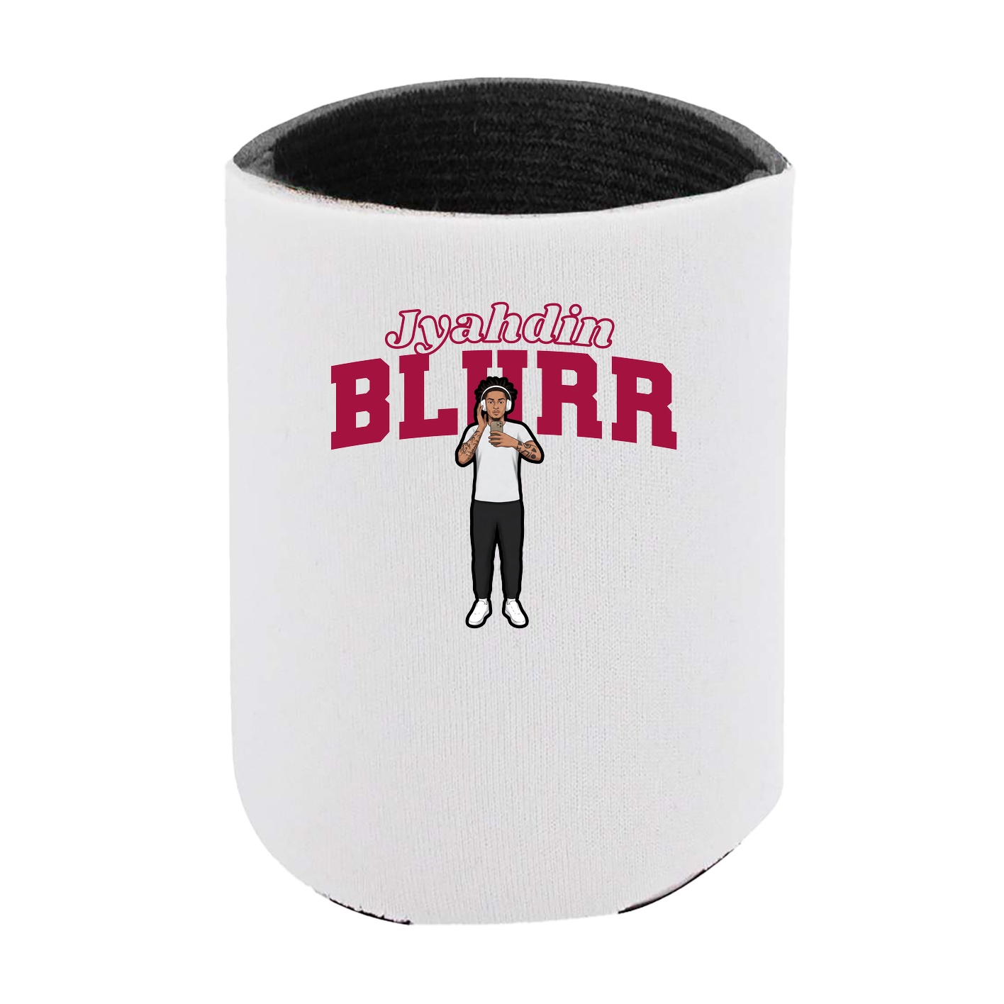 Can Holder — Name Arch in White