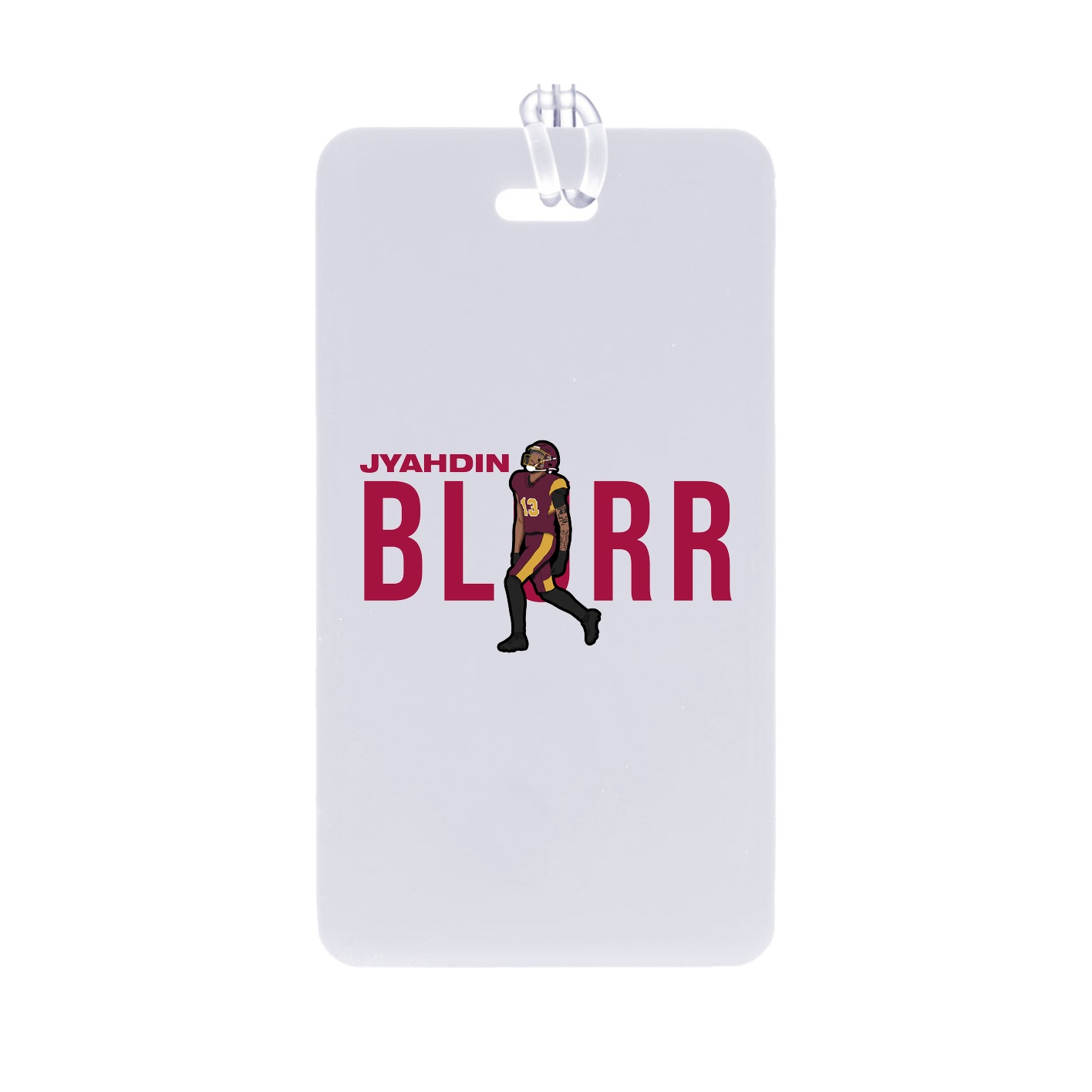 Bag Tag — Player Name in Classic