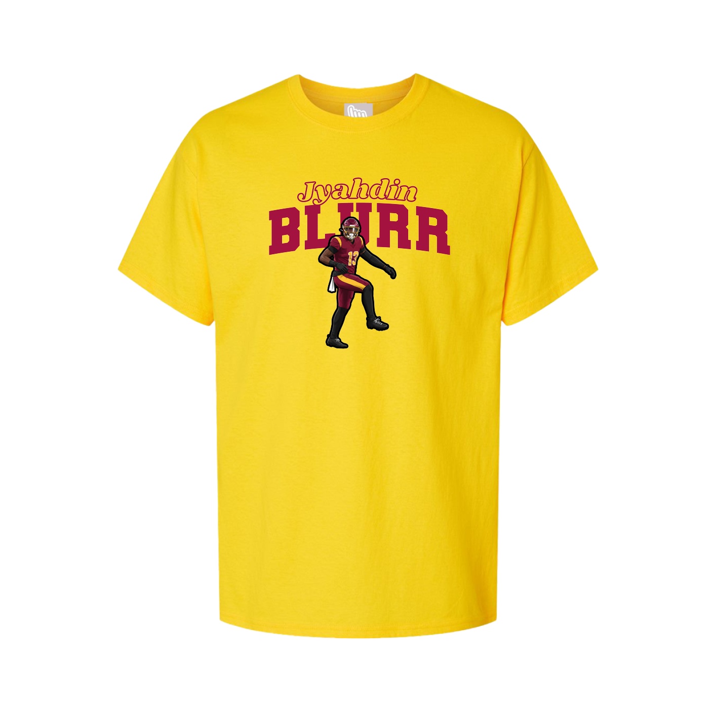 Tee — Name Arch in Gold