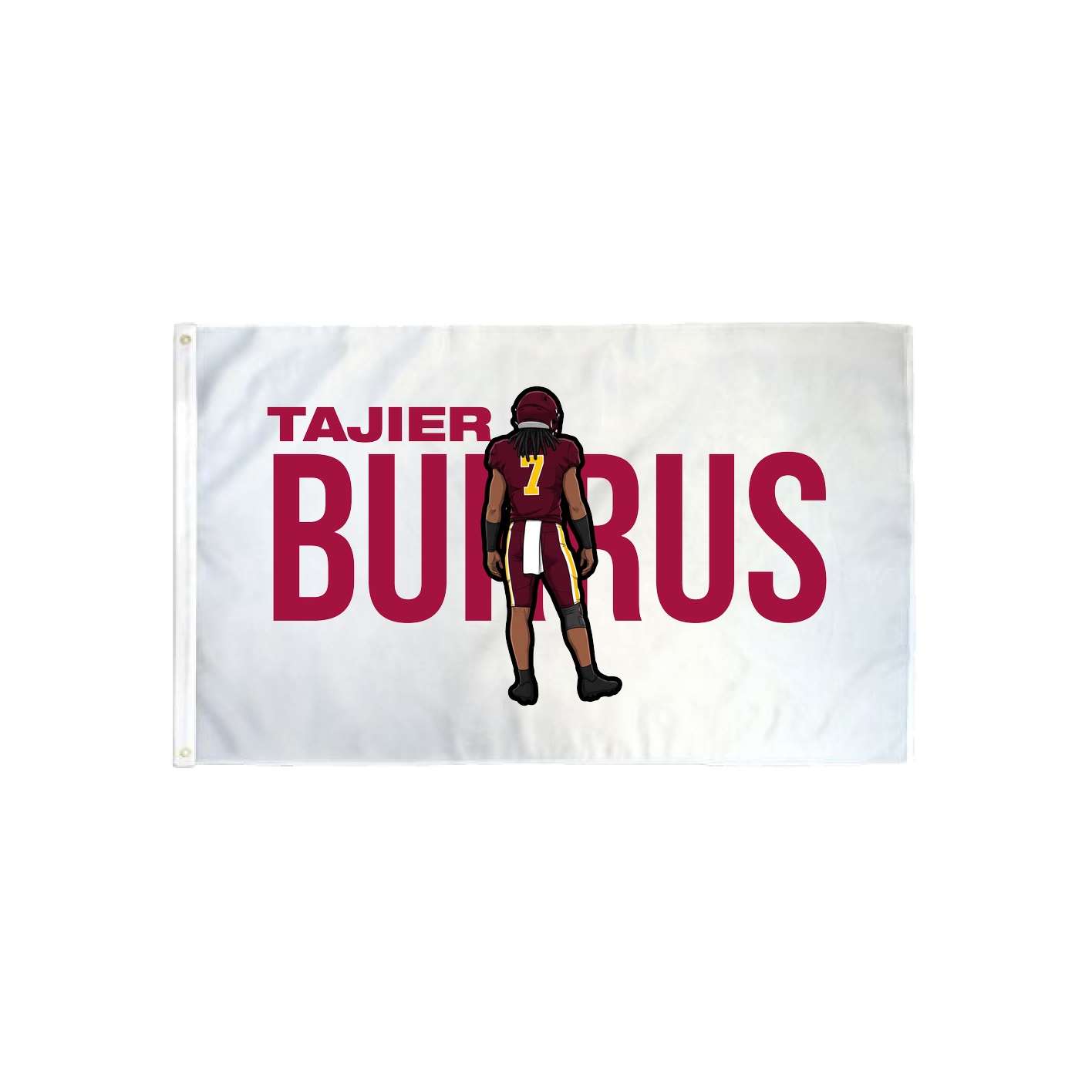 3x5 Flag — Player Name in Classic