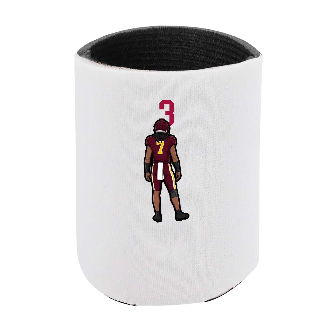 Can Holder — Number Top in White