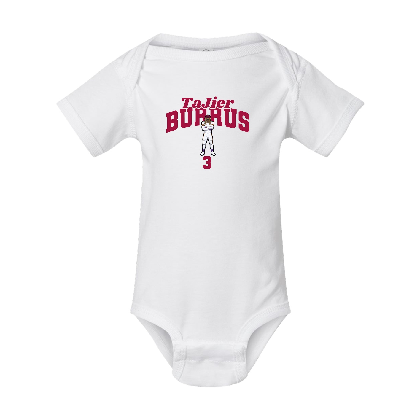 Baby Onesie — Signature Arch in White