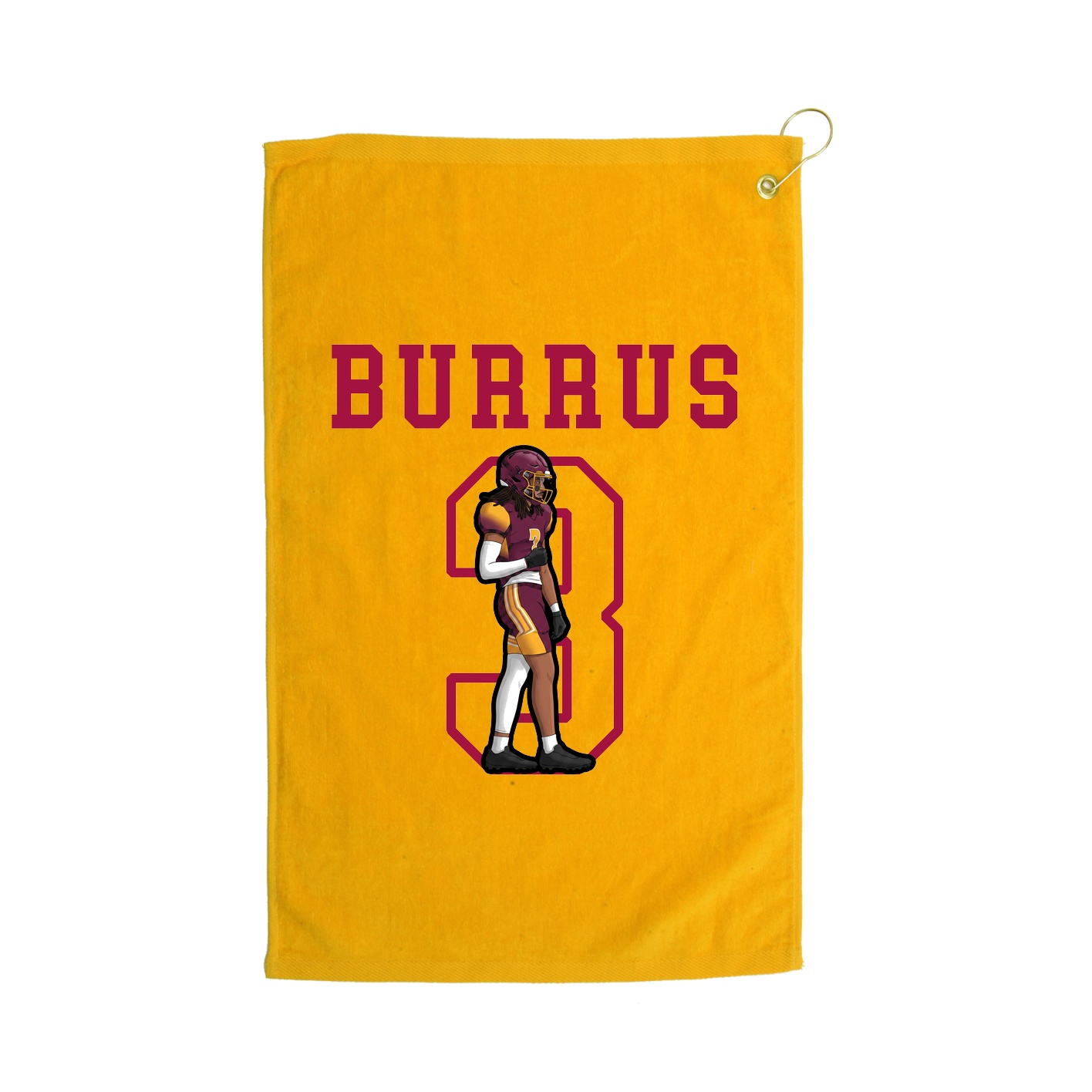 Golf Towel — Shirsey in Gold