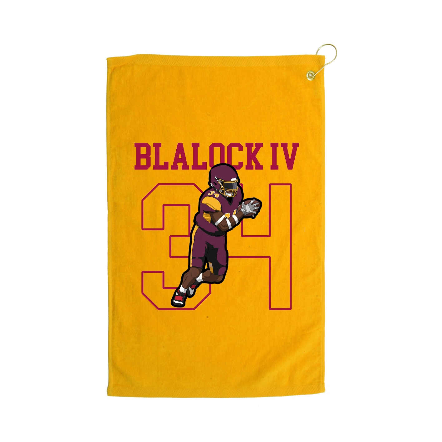Golf Towel — Shirsey in Gold