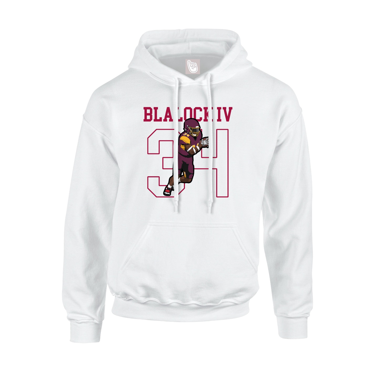 Hoodie — Shirsey in White