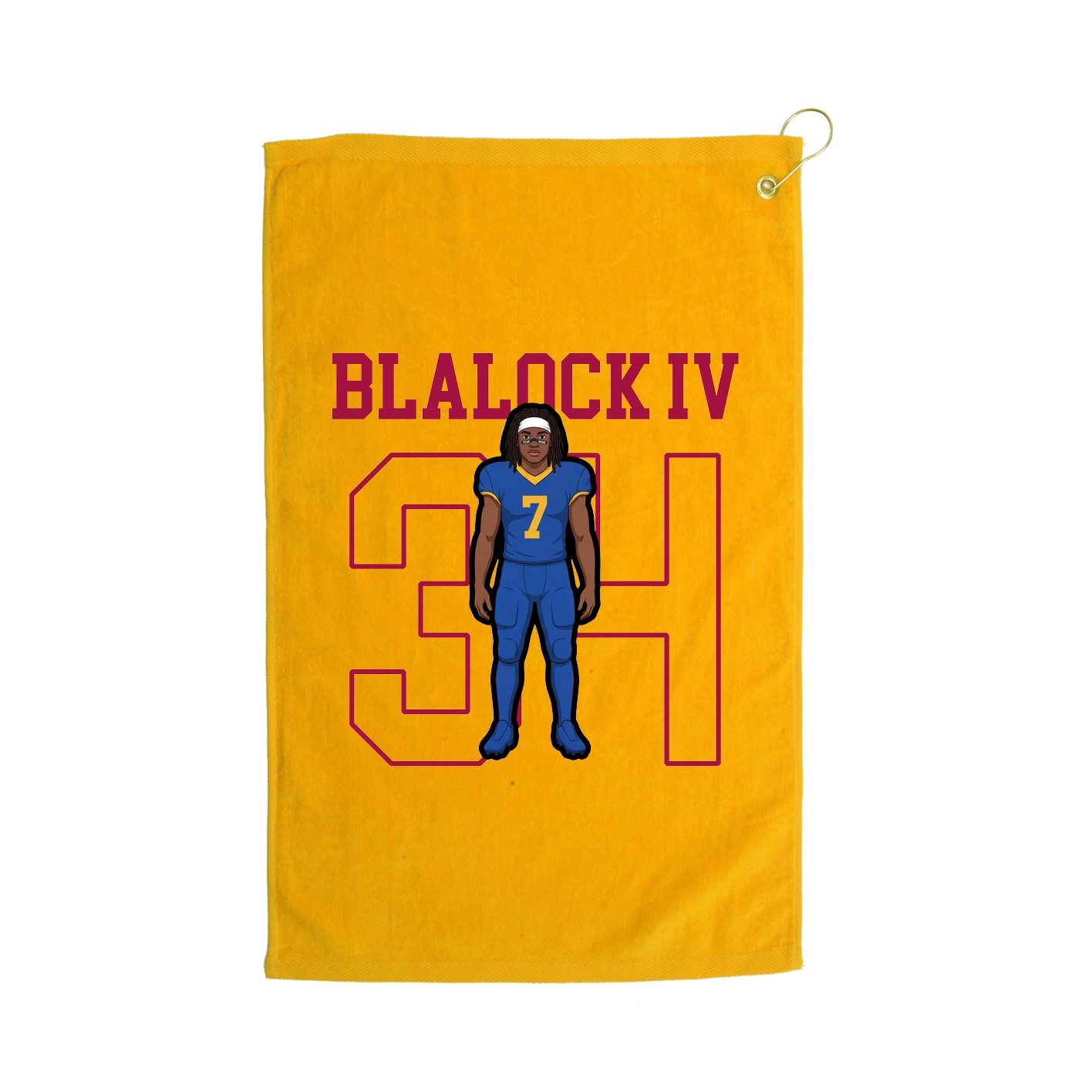 Golf Towel — Shirsey in Gold