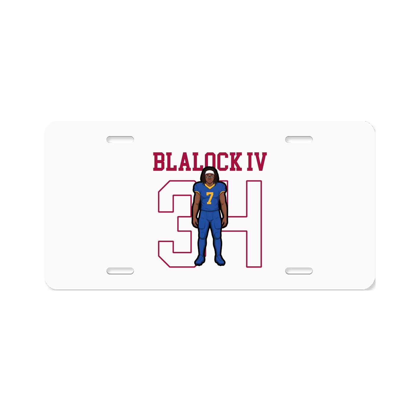 License Plate — Shirsey in Classic