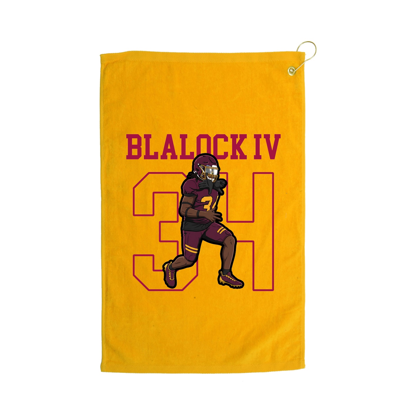 Terry Velour Golf Towel