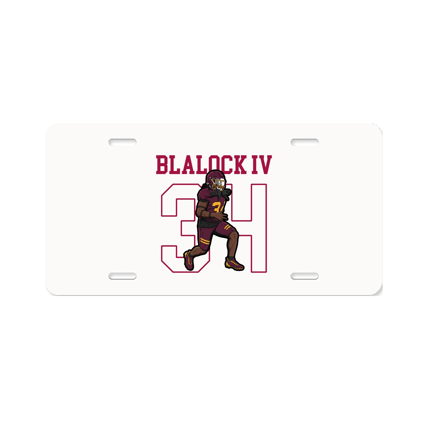 Aluminum License Plate