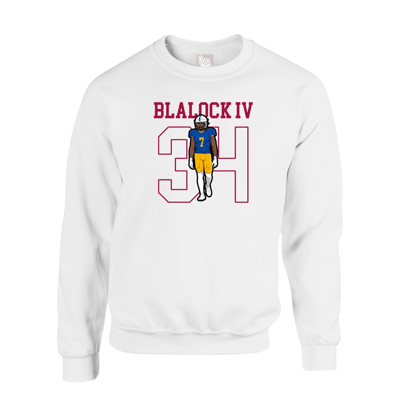 Fleece Crew — Shirsey in White