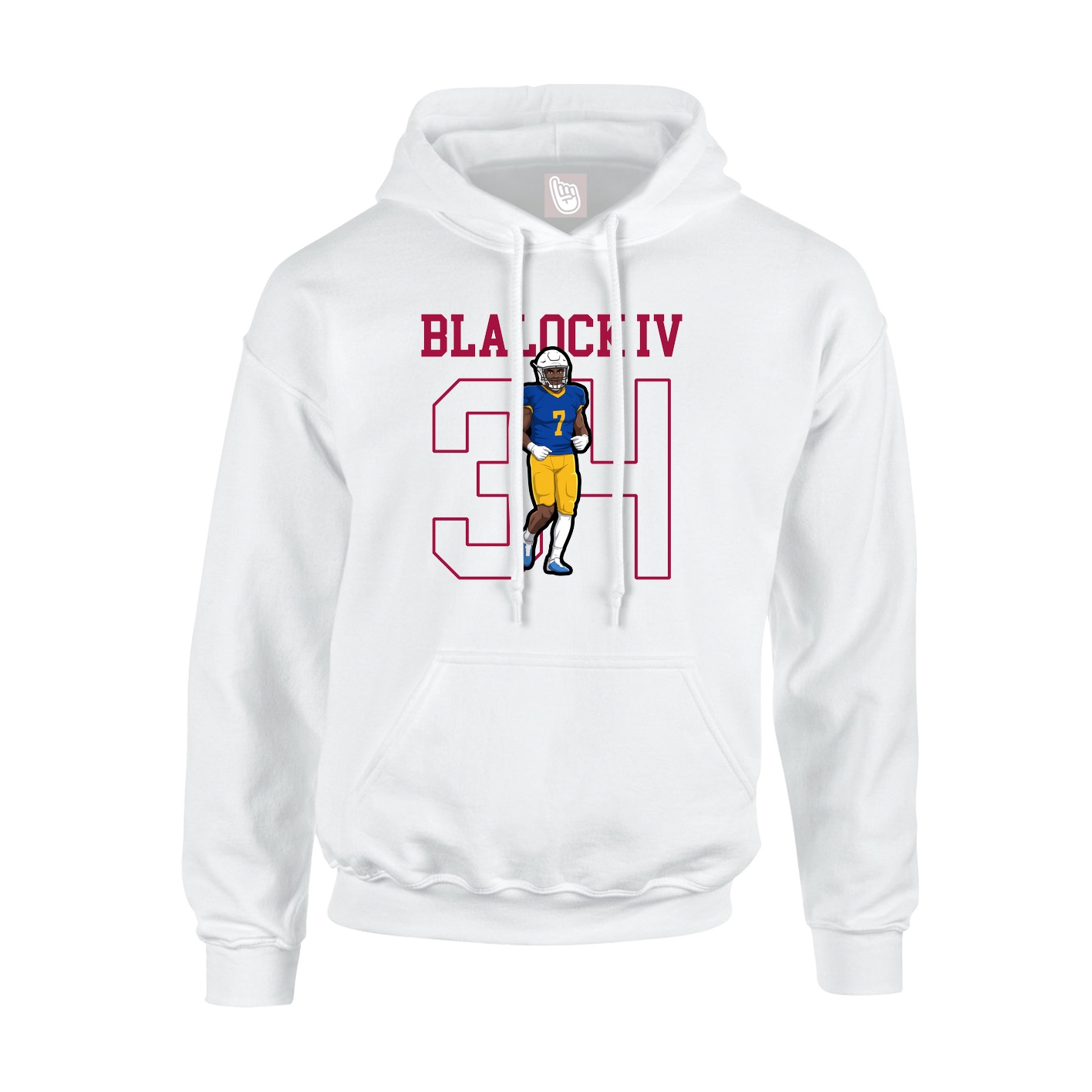Youth Hoodie — Shirsey in White