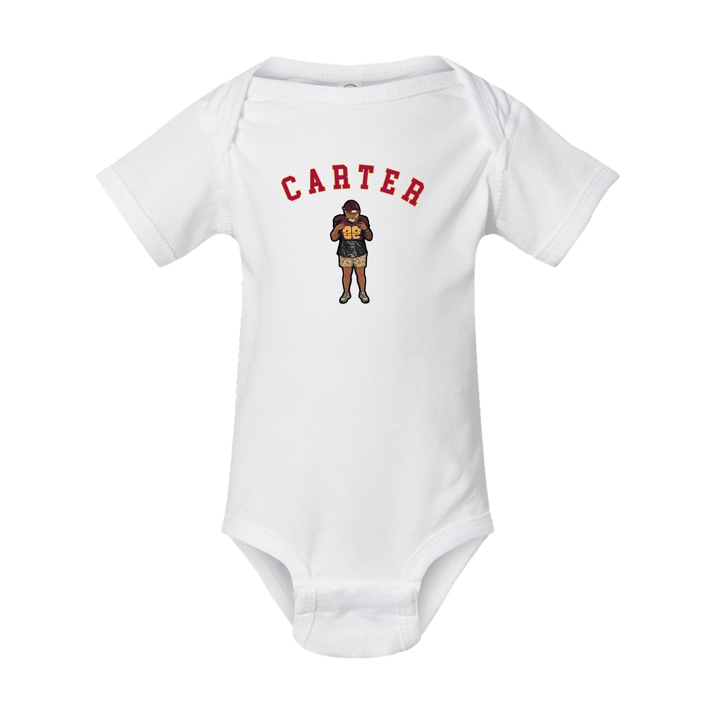 Baby Onesie — Shirsey Arch in White