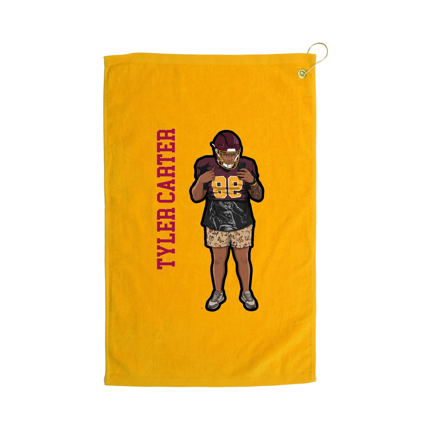 Terry Velour Golf Towel