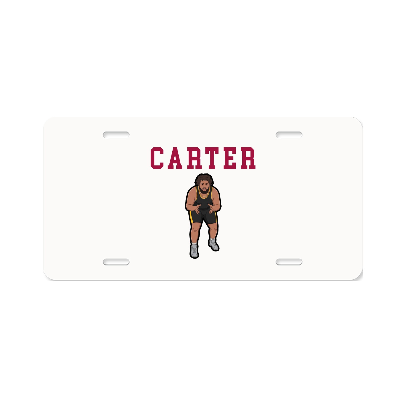 License Plate — Shirsey in Classic