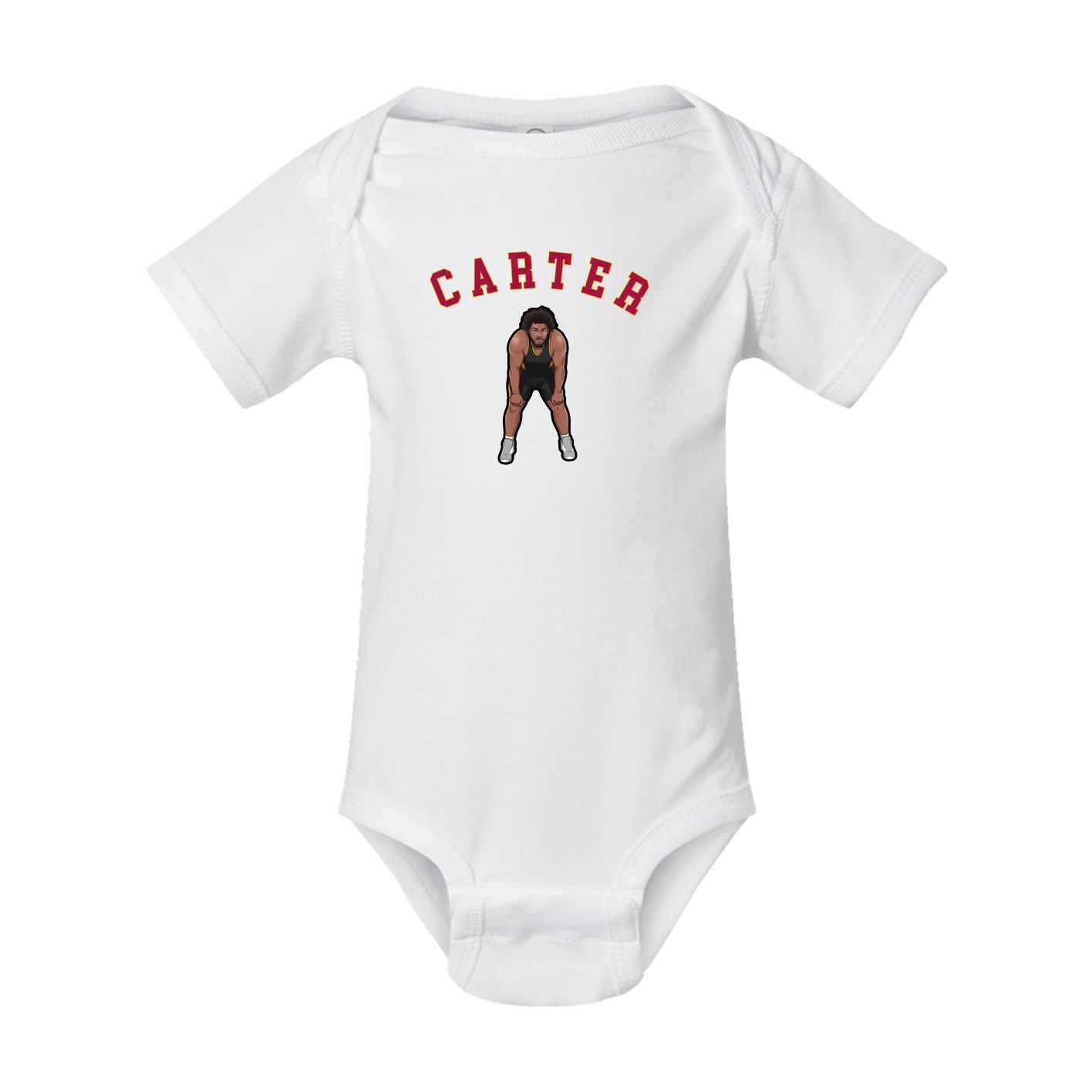 Baby Onesie — Shirsey Arch in White