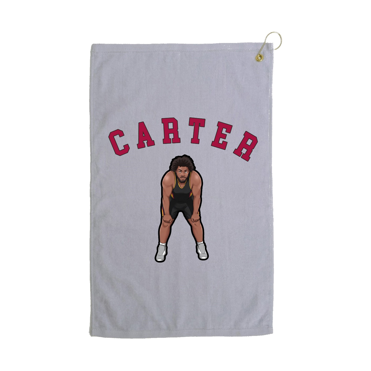 Golf Towel — Shirsey Arch in Grey
