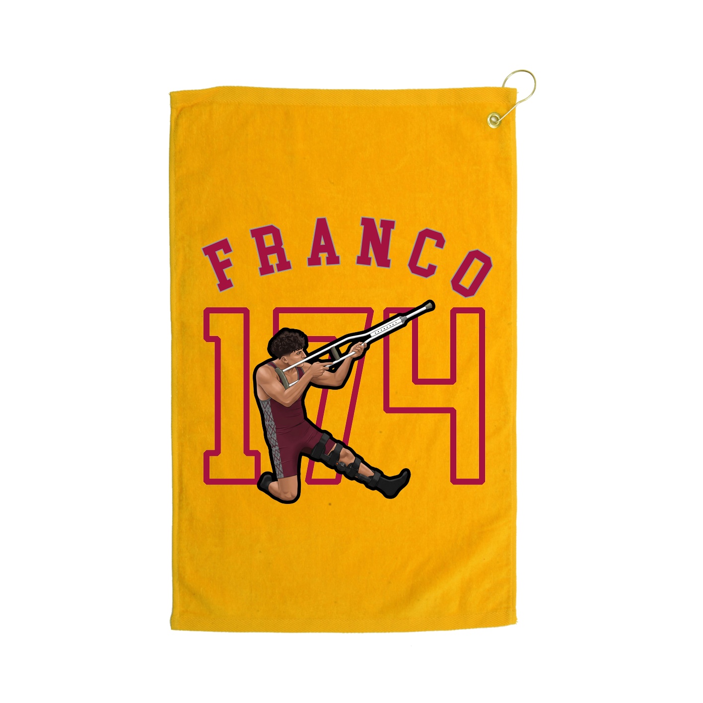 Terry Velour Golf Towel