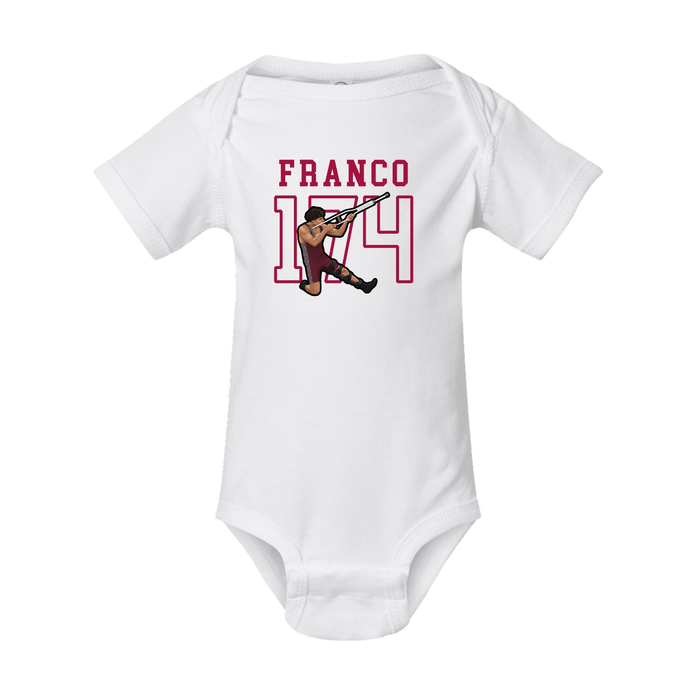 Baby Onesie — Shirsey in White