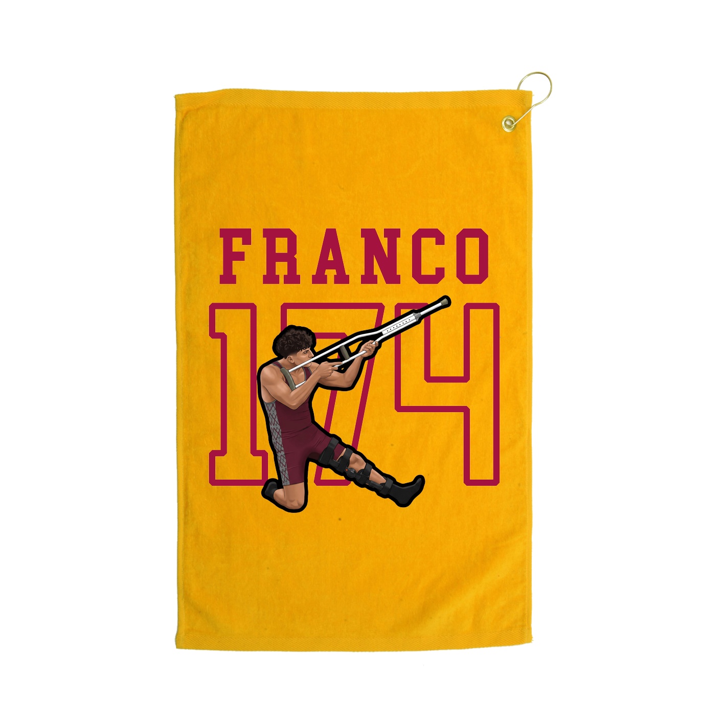 Golf Towel — Shirsey in Gold