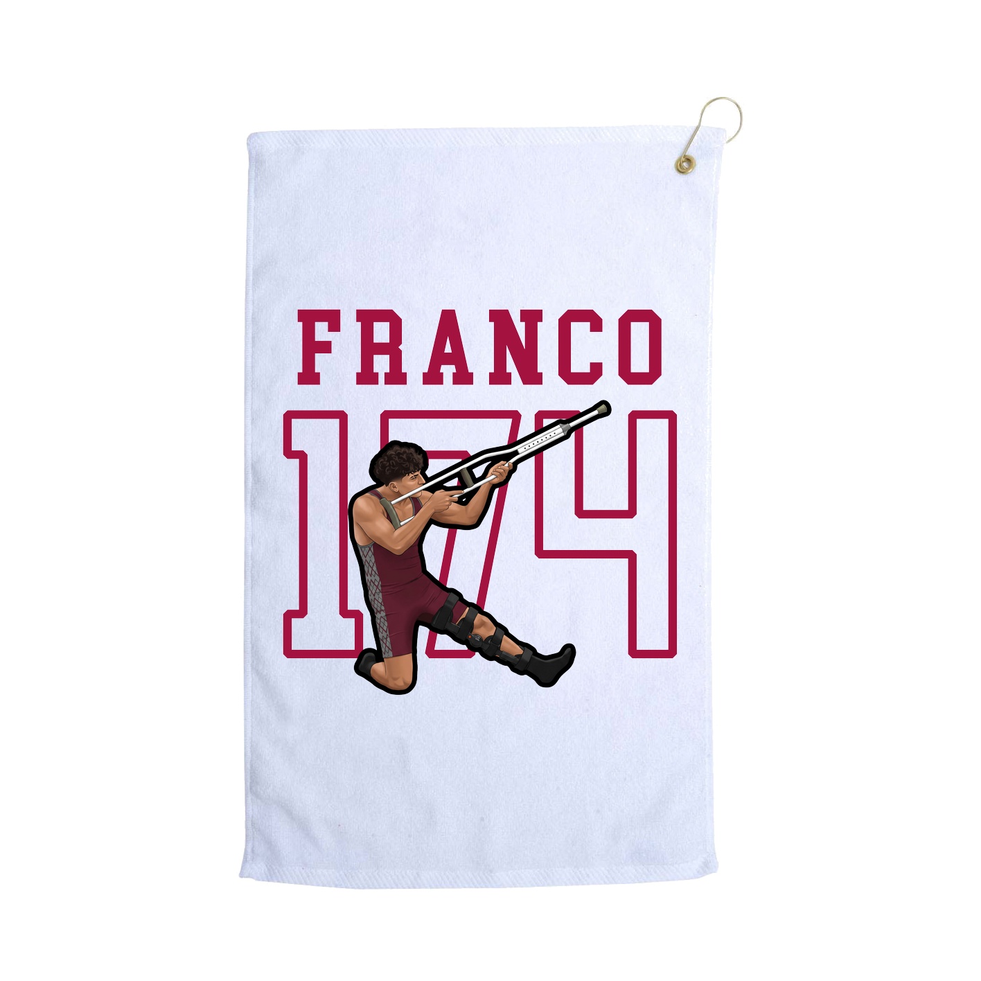 Golf Towel — Shirsey in White