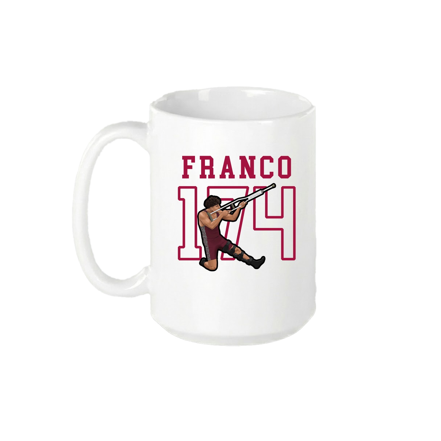 15oz Coffee Mug — Shirsey in White