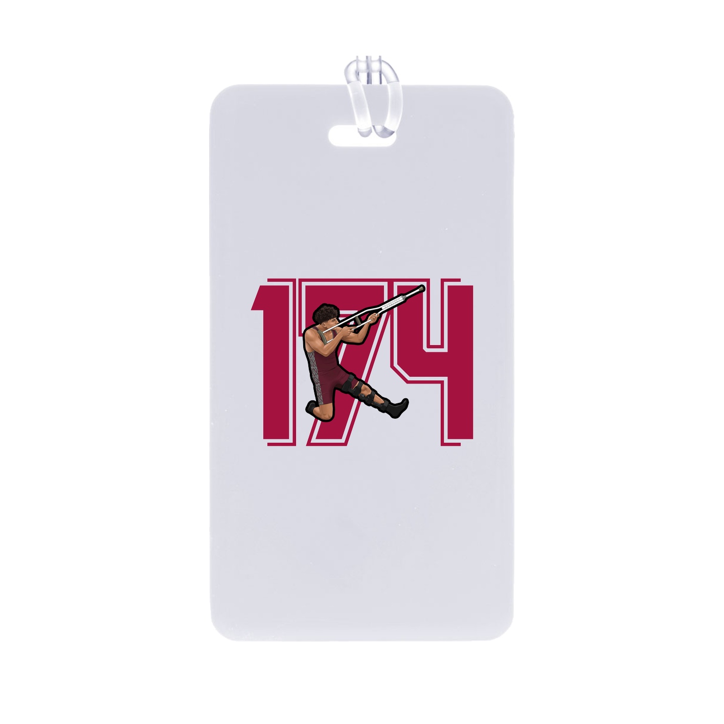 Bag Tag — Number in Classic