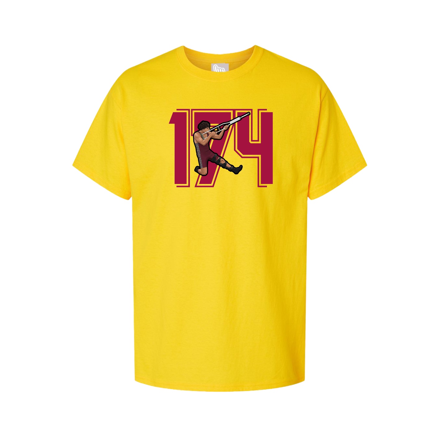 Tee — Number in Gold
