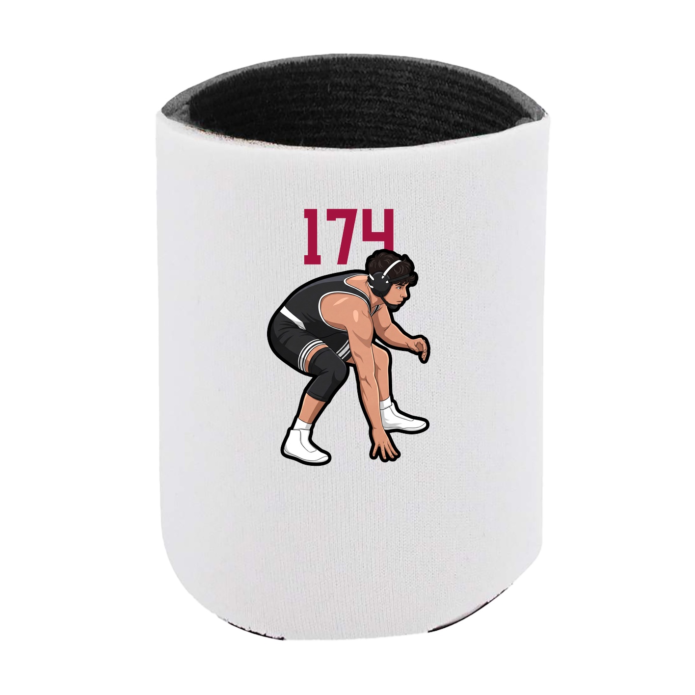 Can Holder — Number Top in White