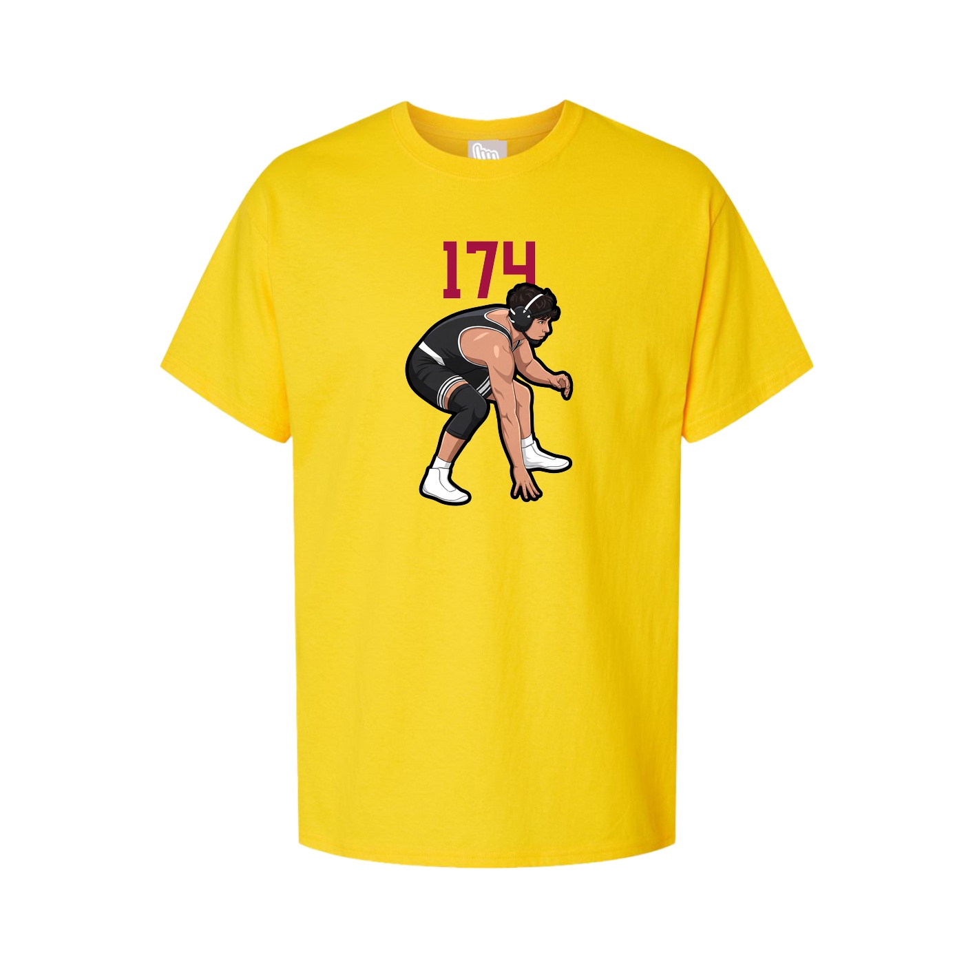 Tee — Number Top in Gold