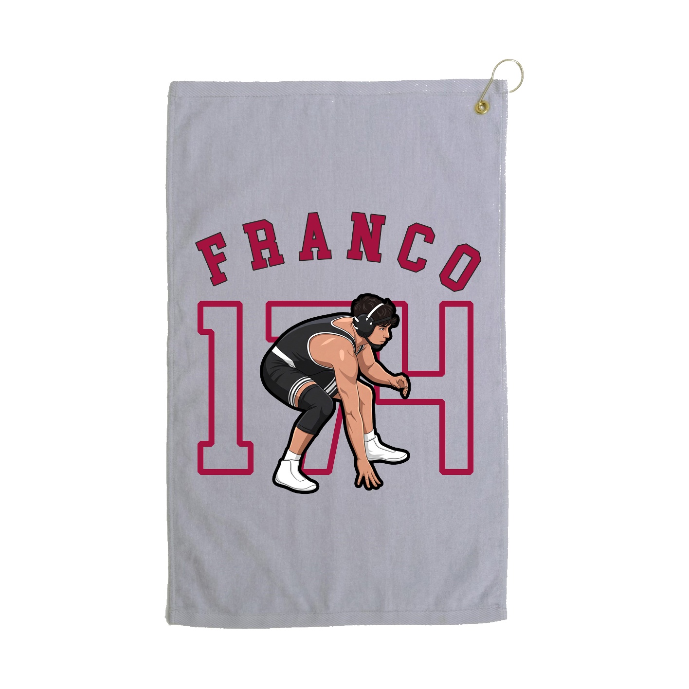 Golf Towel — Shirsey Arch in Grey