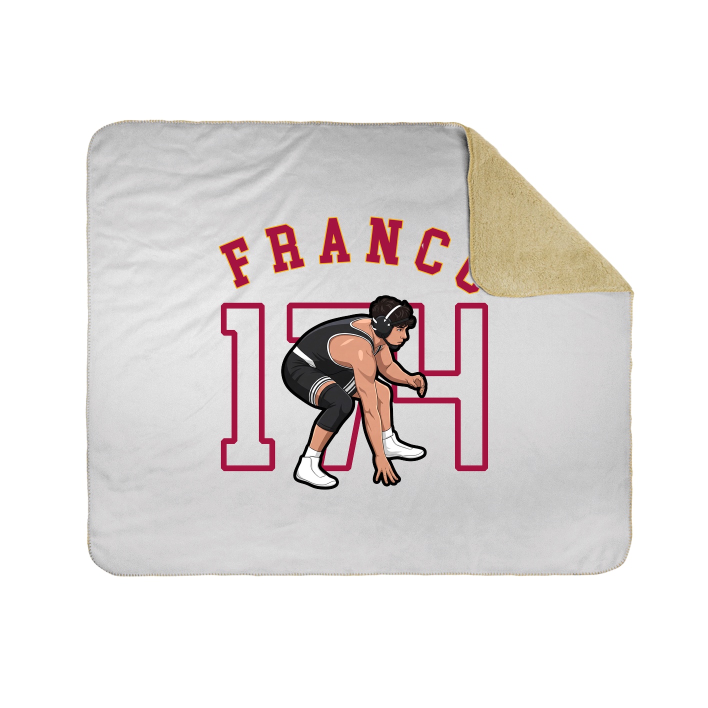 Throw Blanket — Shirsey Arch in White