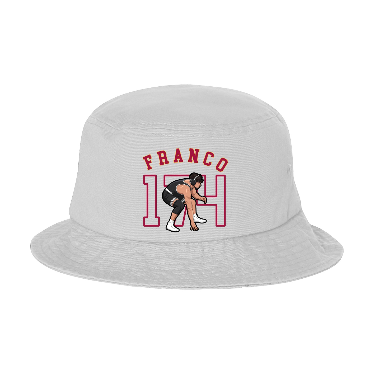 Bucket Cap — Shirsey Arch in White
