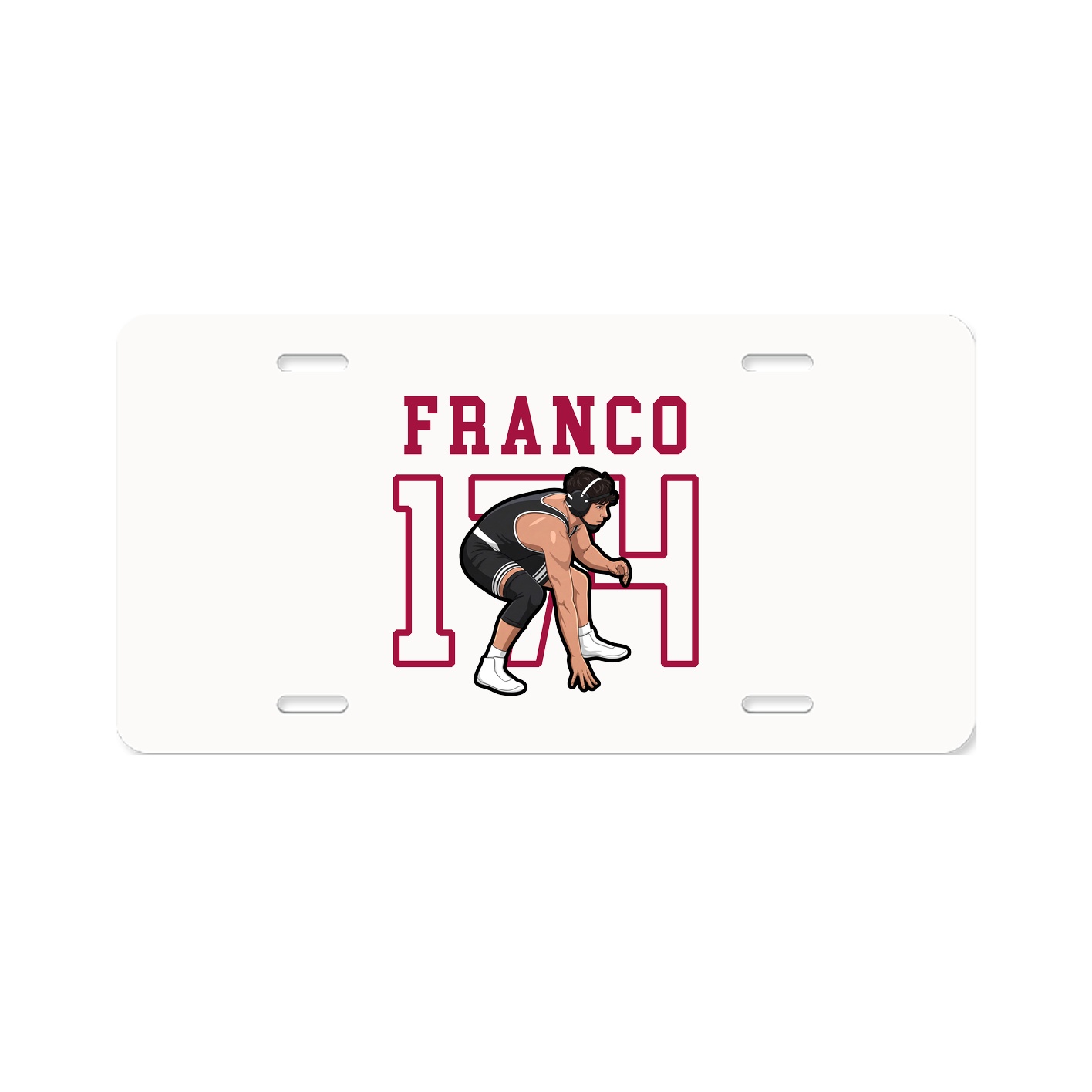 Aluminum License Plate