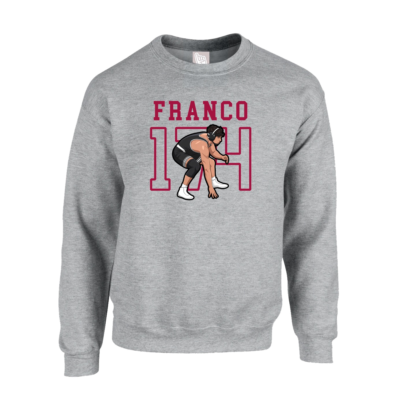 Fleece Crew — Shirsey in Grey