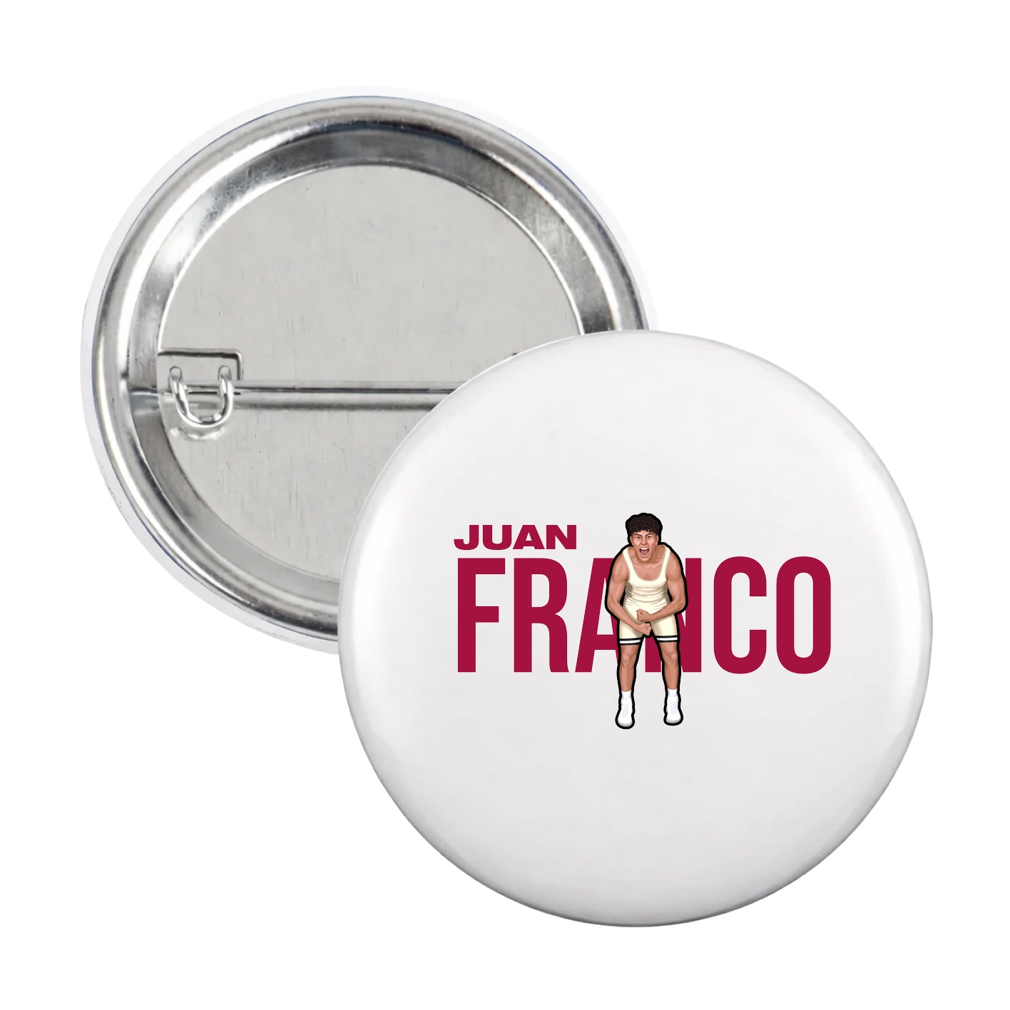 Game Day Button — Player Name in White